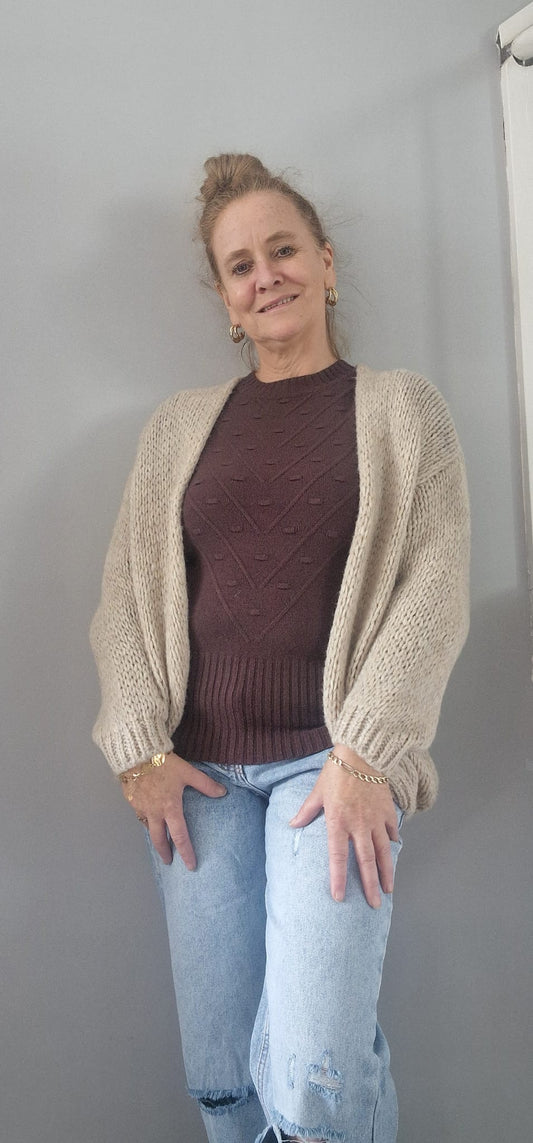 Comfy vest - Beige