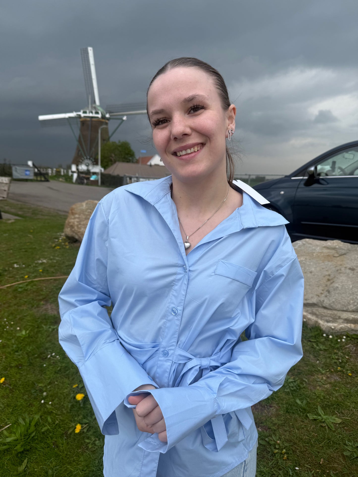 Anne Blouse - Blauw
