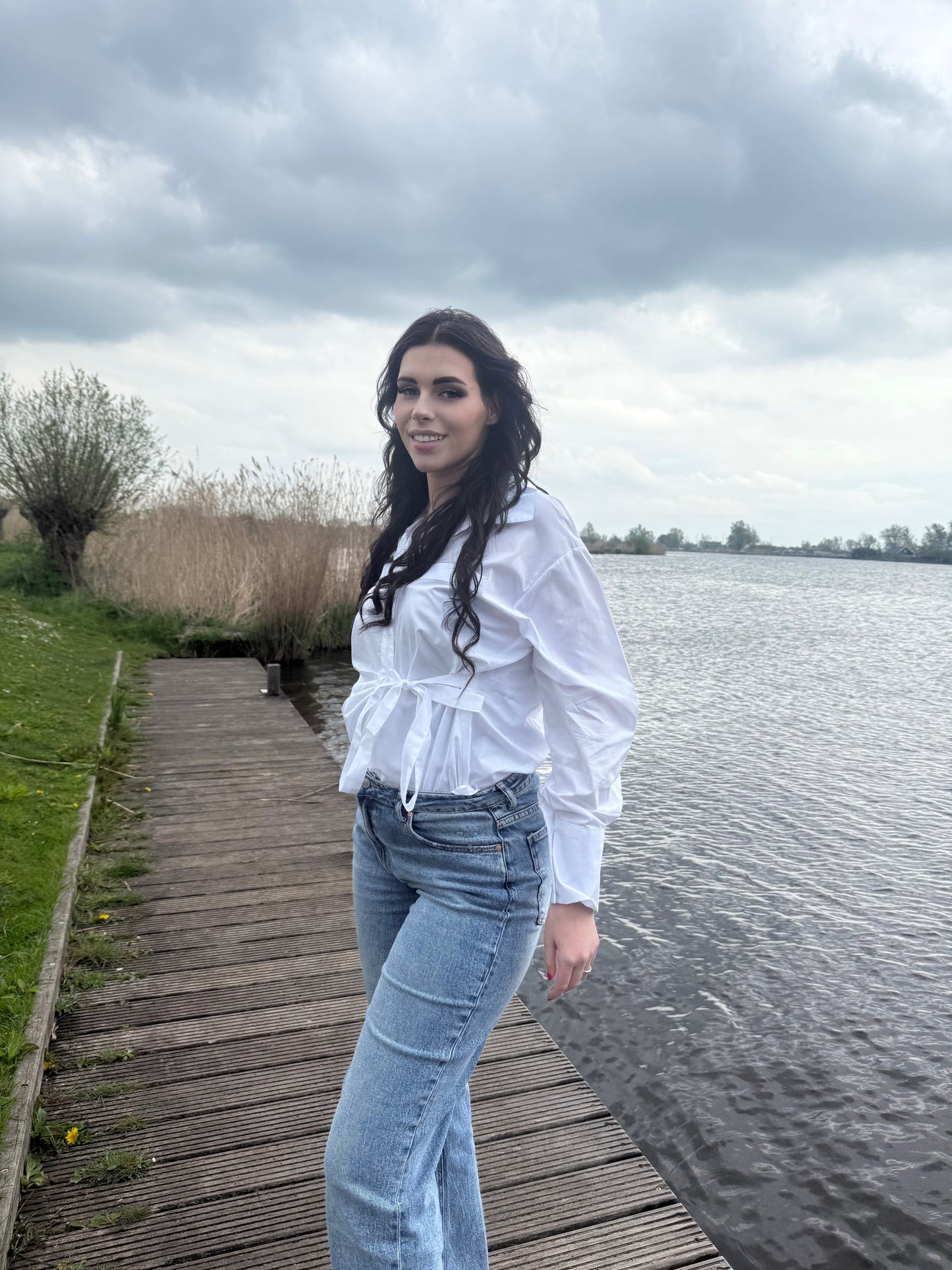 Anna blouse - Wit
