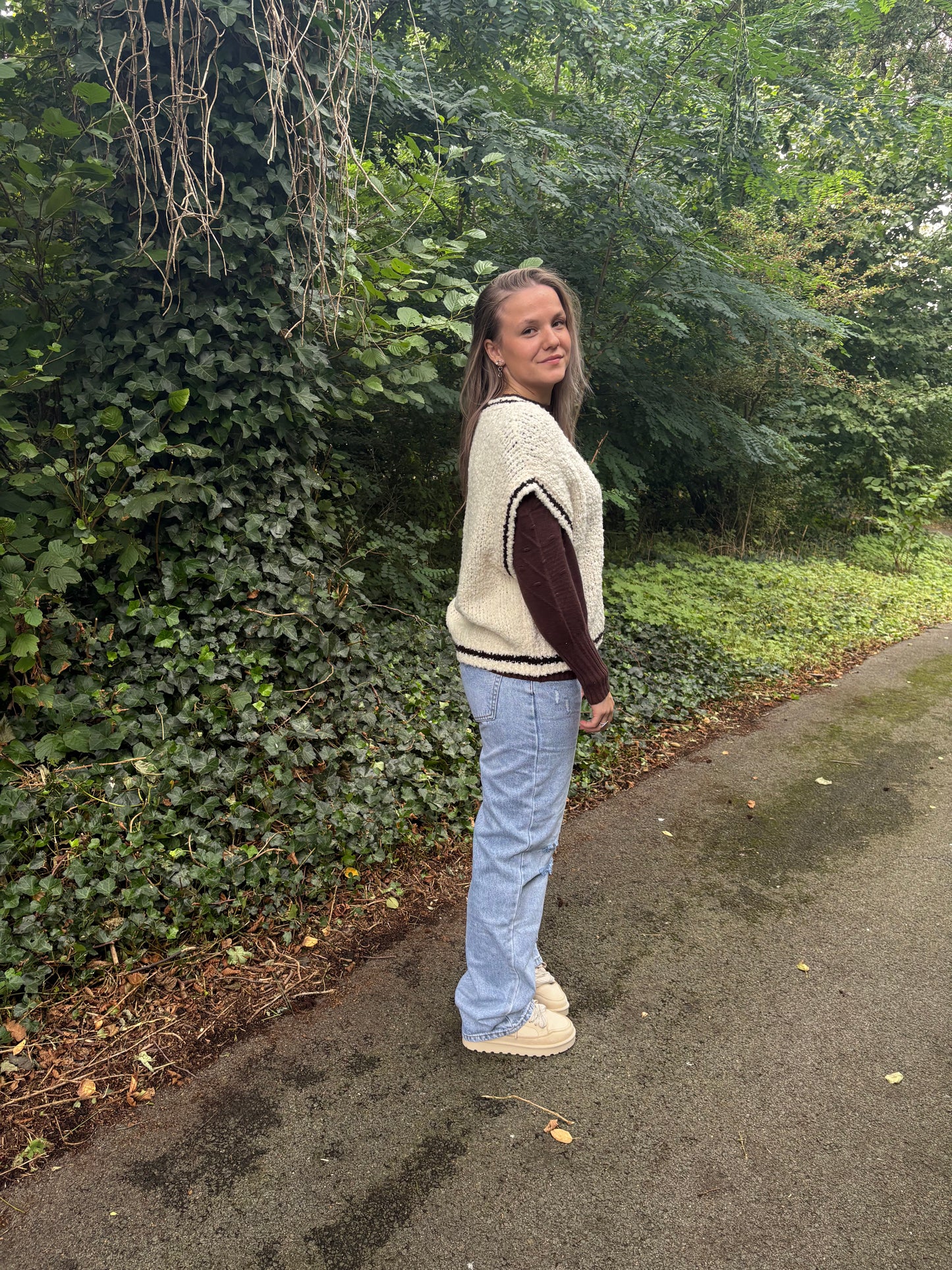 Spencer - Beige/bruin