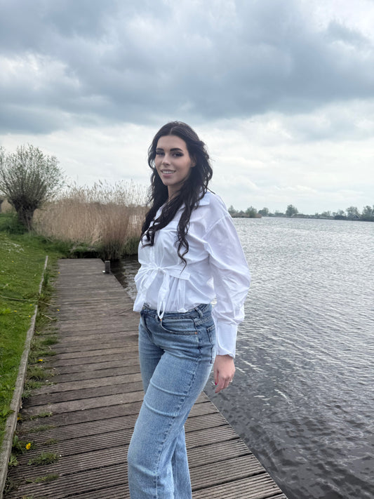 Anne blouse - Wit