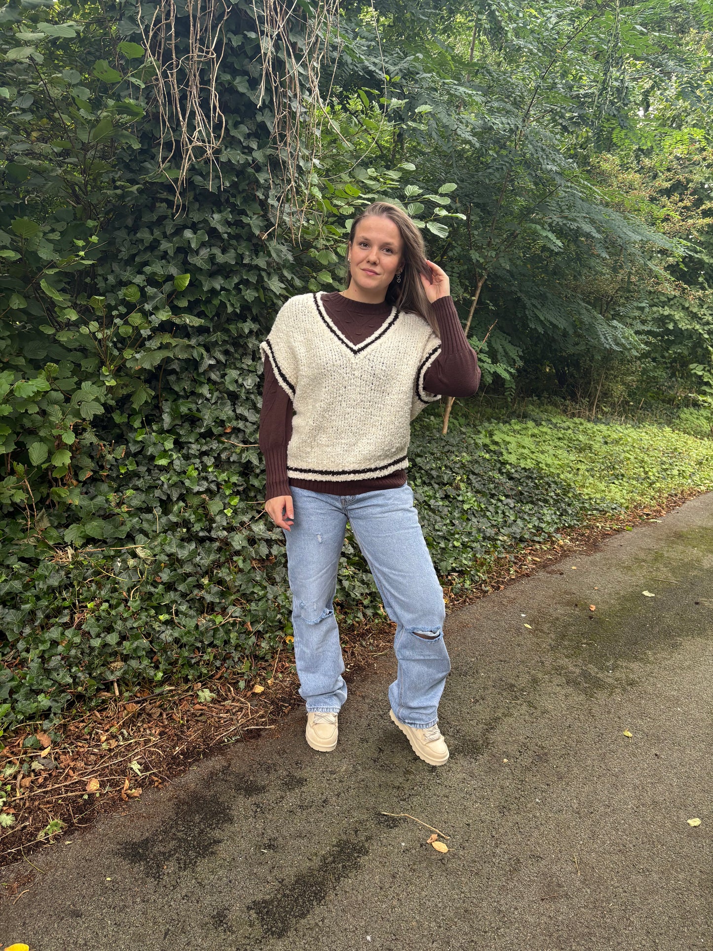 Spencer - Beige/bruin