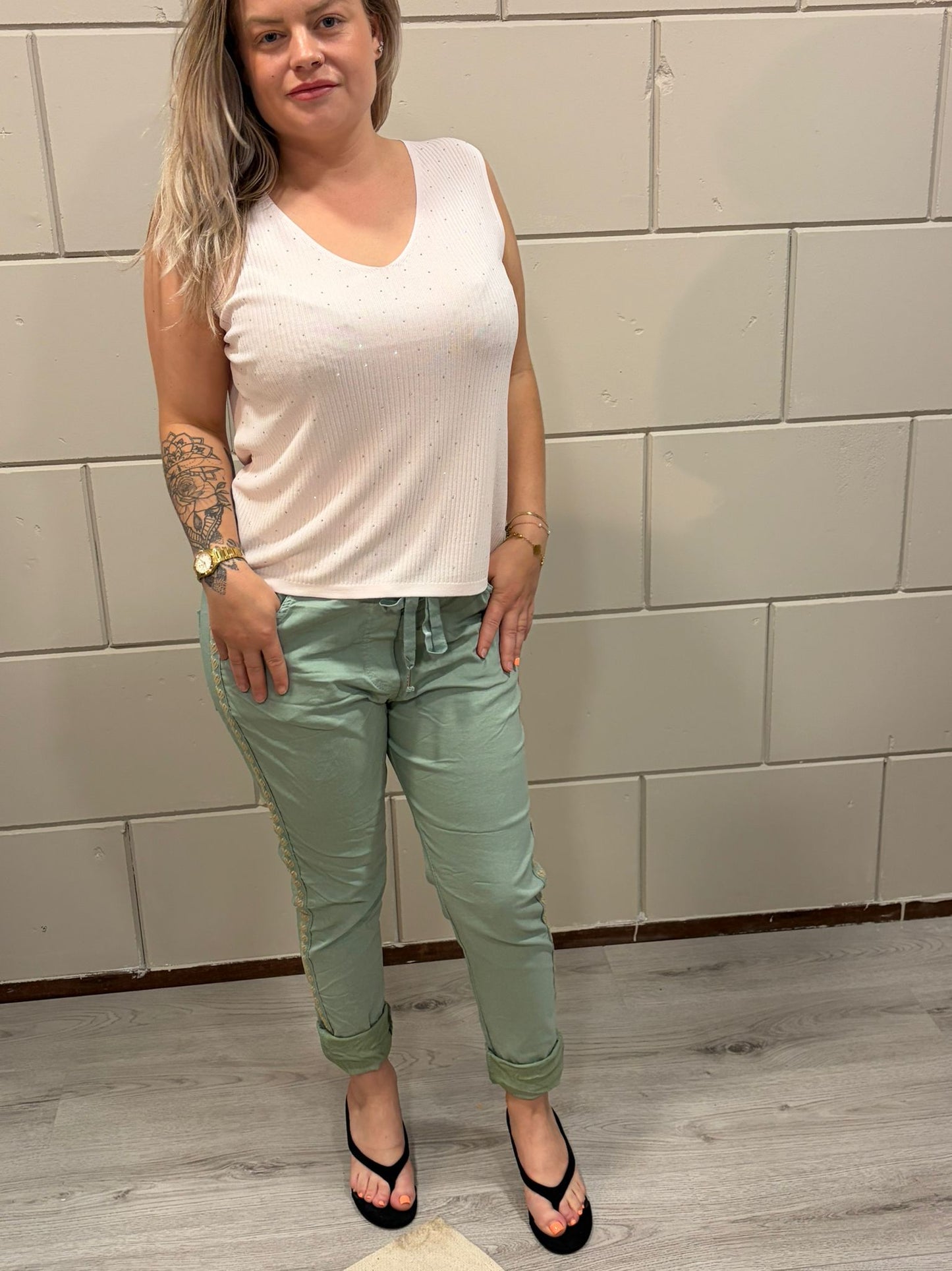 Dames Broek Jola met veel Stretch