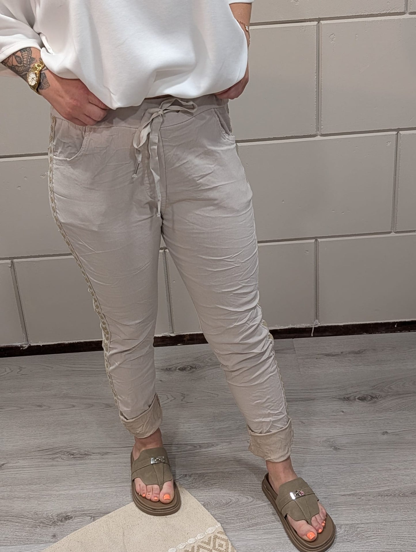 Dames Broek Jola met veel Stretch